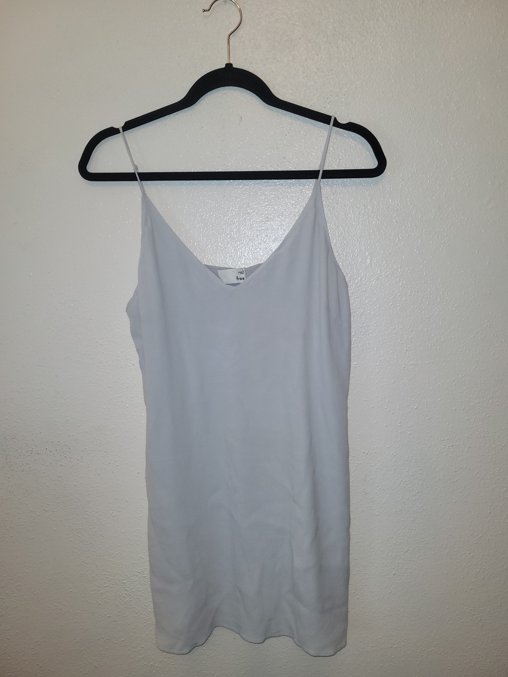 Aritzia Wilfred Free Only Slip Camisole Tank Top Light Gray Size Large